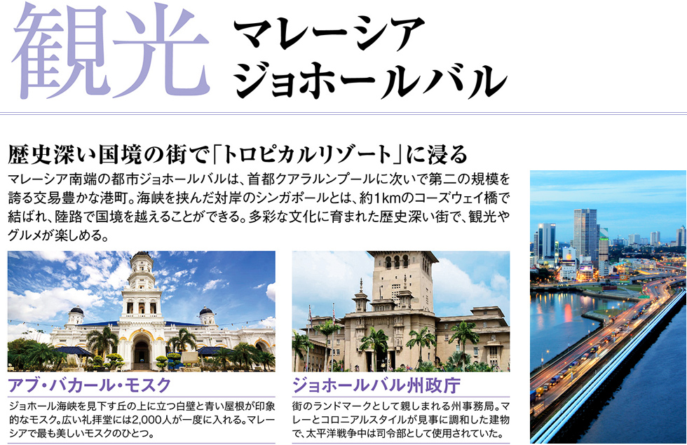 観光「マレーシアジョホールバル」