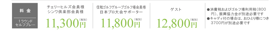 ［料金］