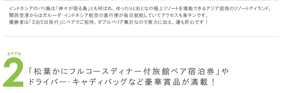 おすすめ2松葉かにフルコースディナー付旅館ペア宿泊券